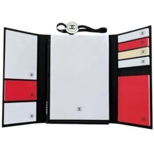 Chanel Stationery Set with Pencil & Sticky Notes